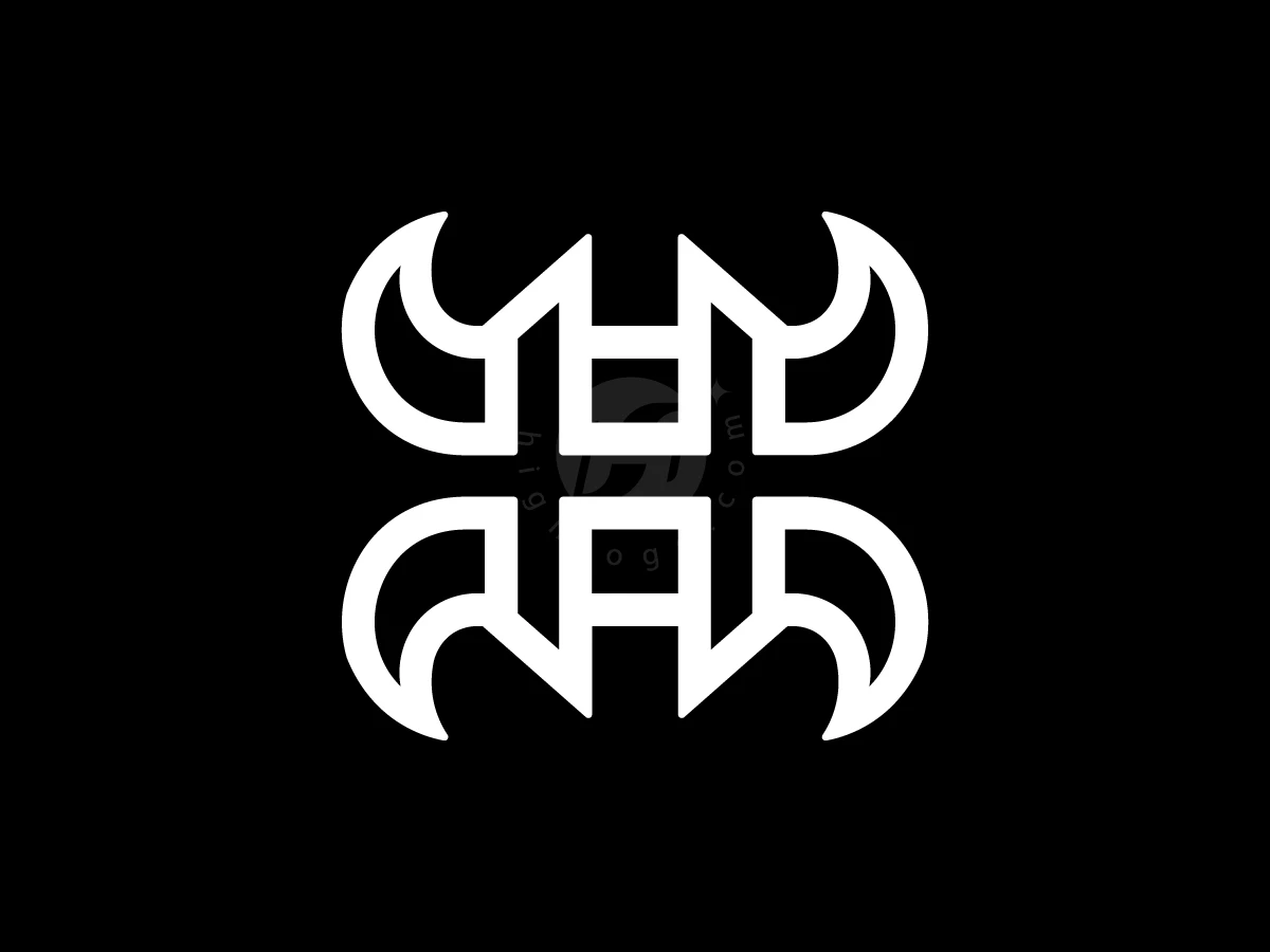 Letter H Horn Logo With A Modern Look - preview 1