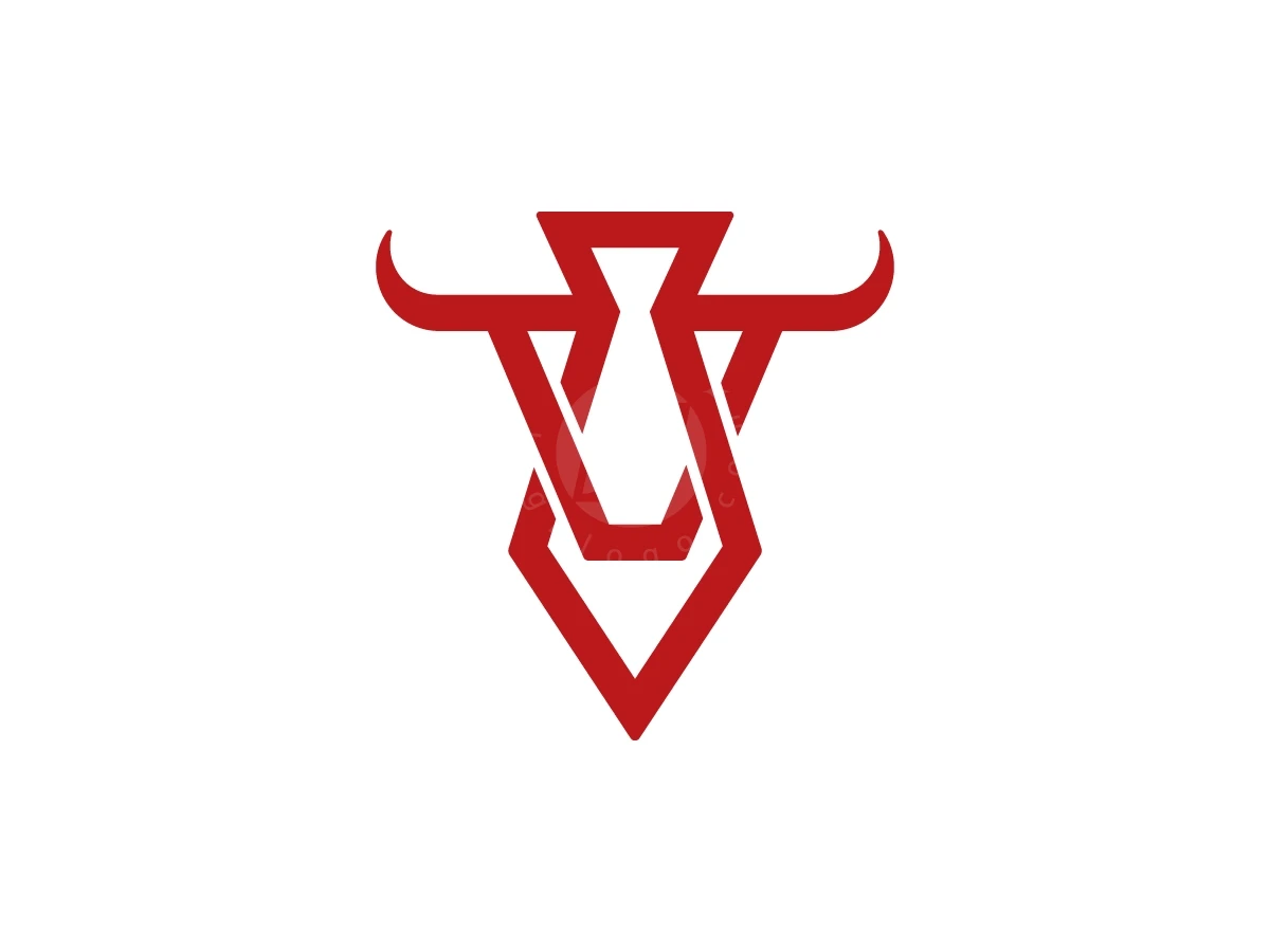 Bull Tie Logo With A Modern Look - Animal Logo design by Muhamad Adek for sale on Highlogo