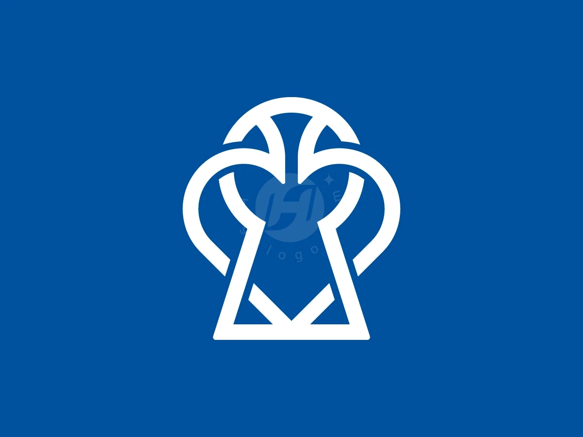 Keyhole Ace Spade Logo With A Modern Look - preview 1