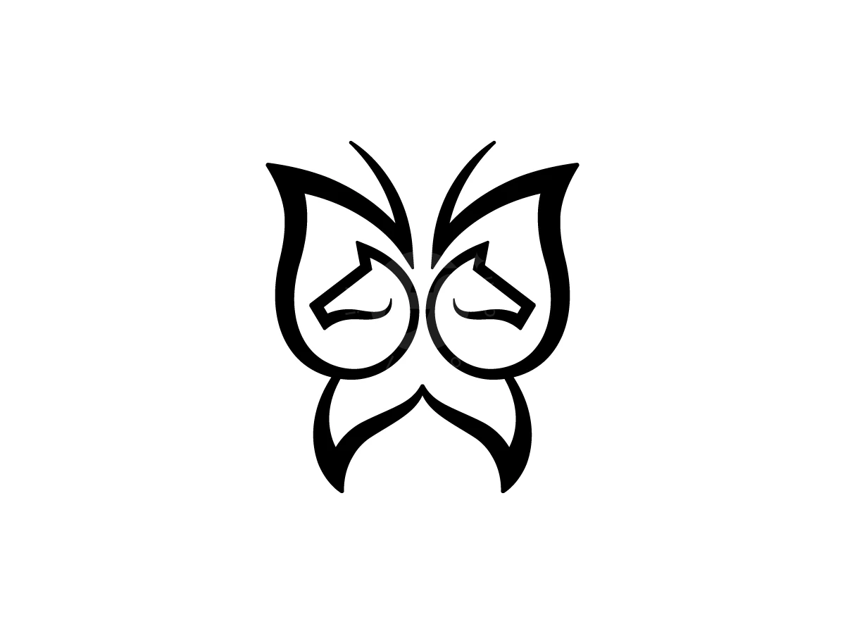 Butterfly Horse Logo With A Modern Look - Animal Logo design by Muhamad Adek for sale on Highlogo