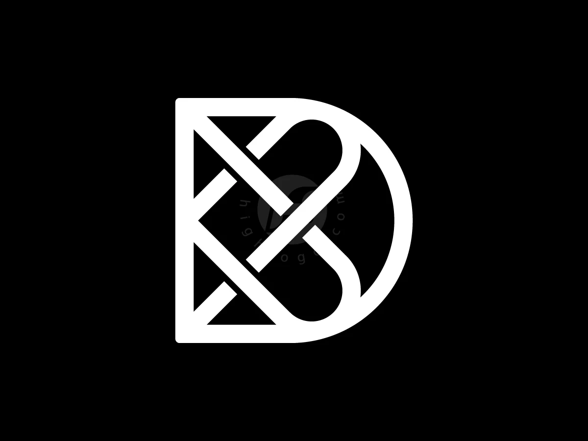 Letter D Heart Logo With A Modern Look - General Logo design by Muhamad Adek for sale on Highlogo