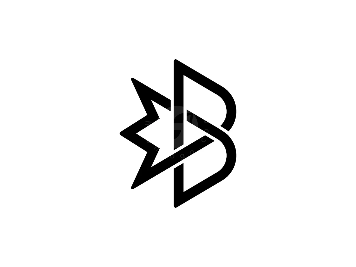 Letter B Crown Logo With A Modern Look - preview 1