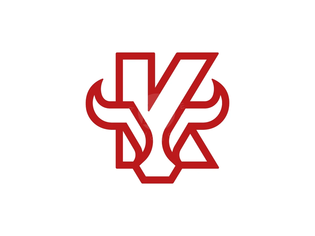Letter K Bull Logo With A Modern Look - Animal Logo design by Muhamad Adek for sale on Highlogo