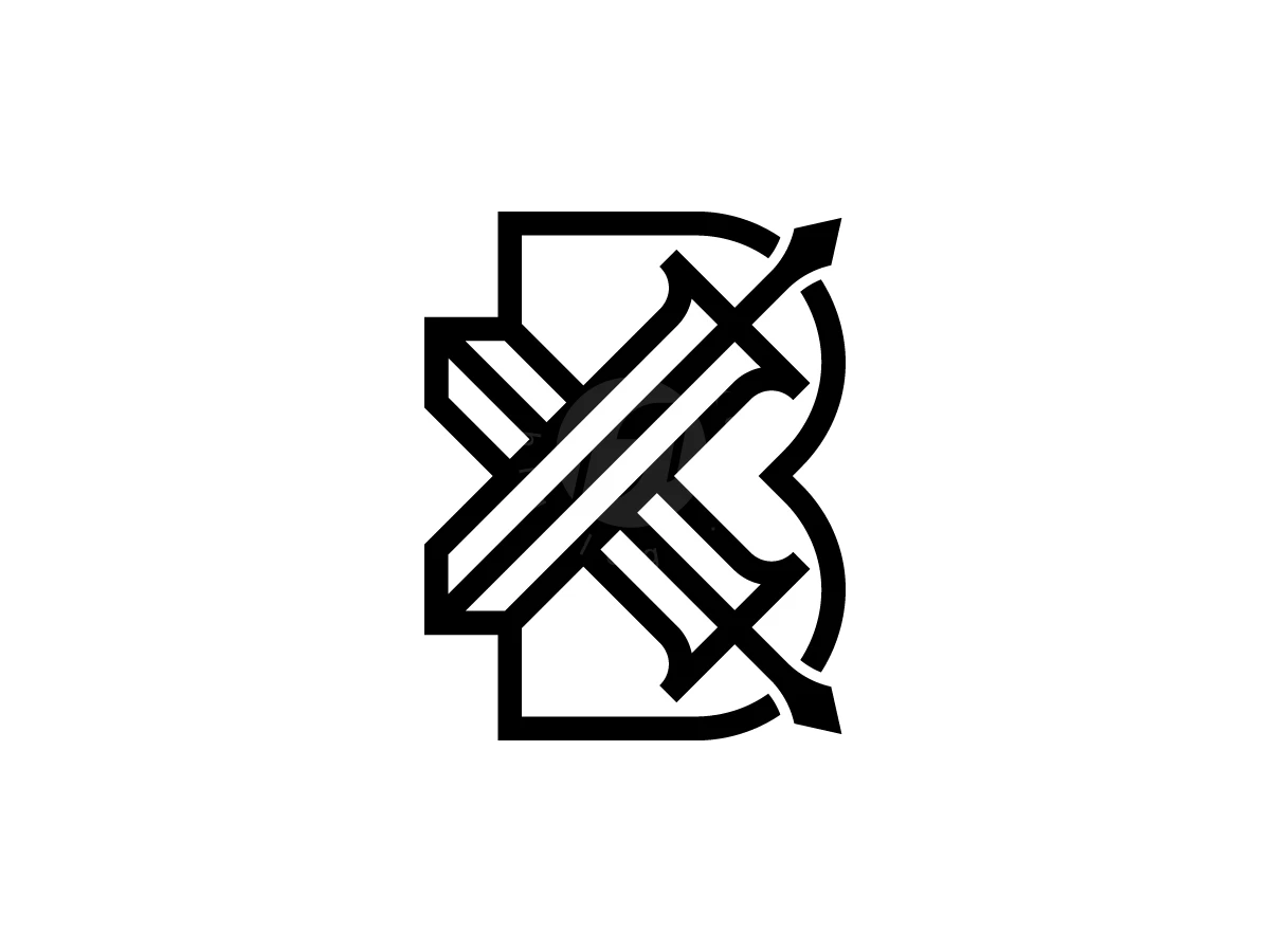 Letter B Sword Logo With A Modern Look - preview 1