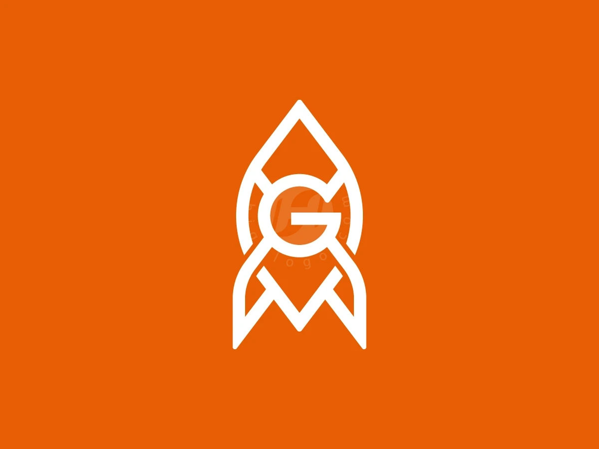 Letter G Rocket Logo With A Modern Look - preview 1