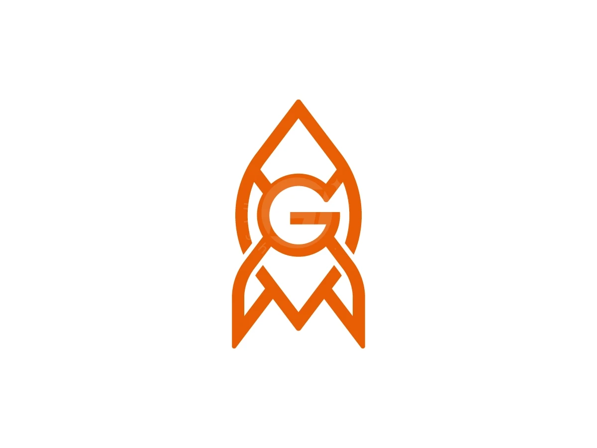 Letter G Rocket Logo With A Modern Look - Technology Logo design by Muhamad Adek for sale on Highlogo