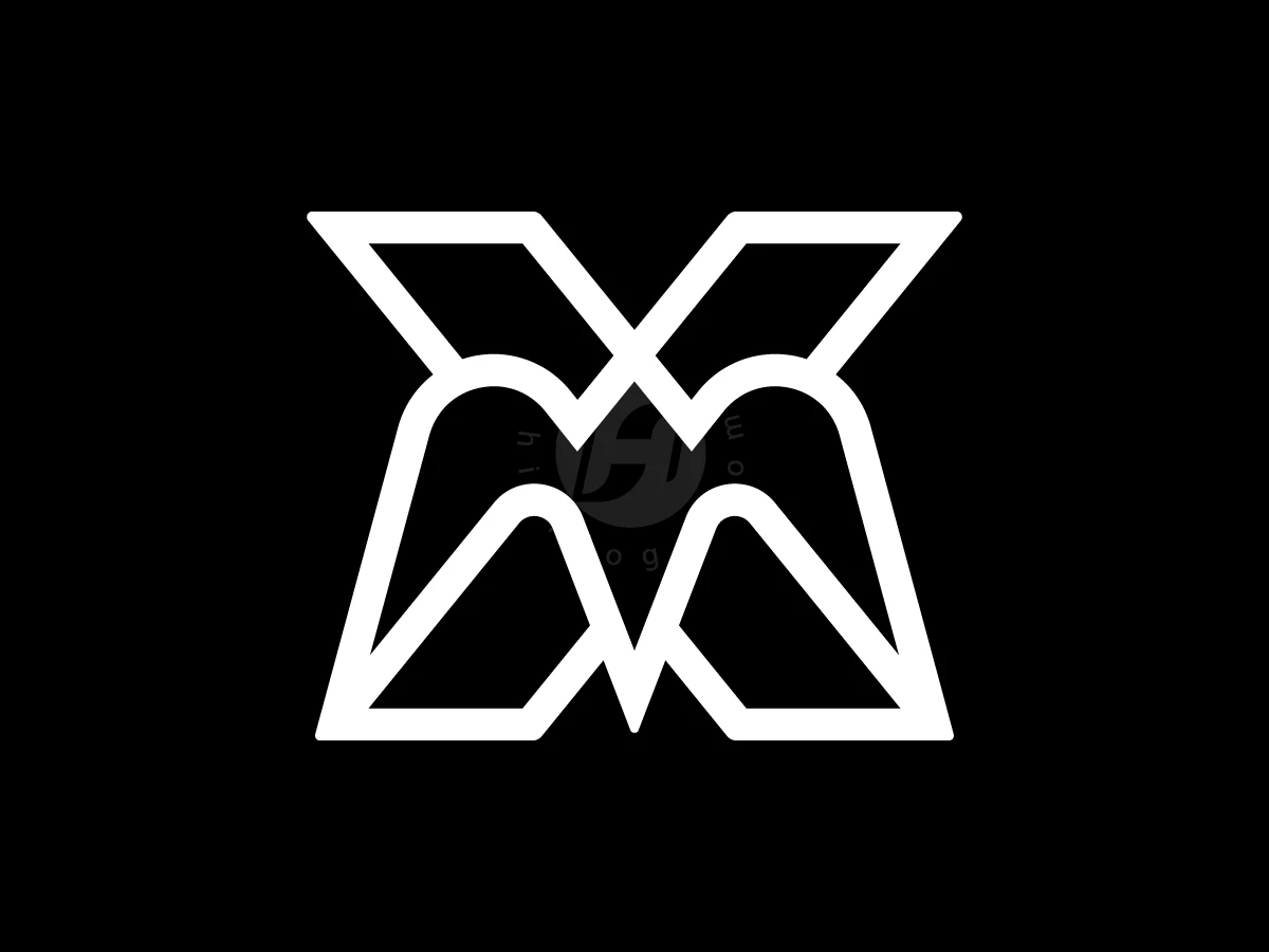 Letter X Flying Bird Logo With A Modern Look - preview 1