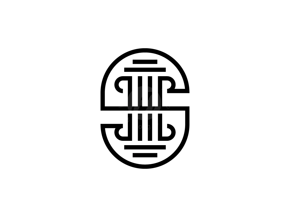 Letter S Pillar Logo With A Modern Look - preview 1