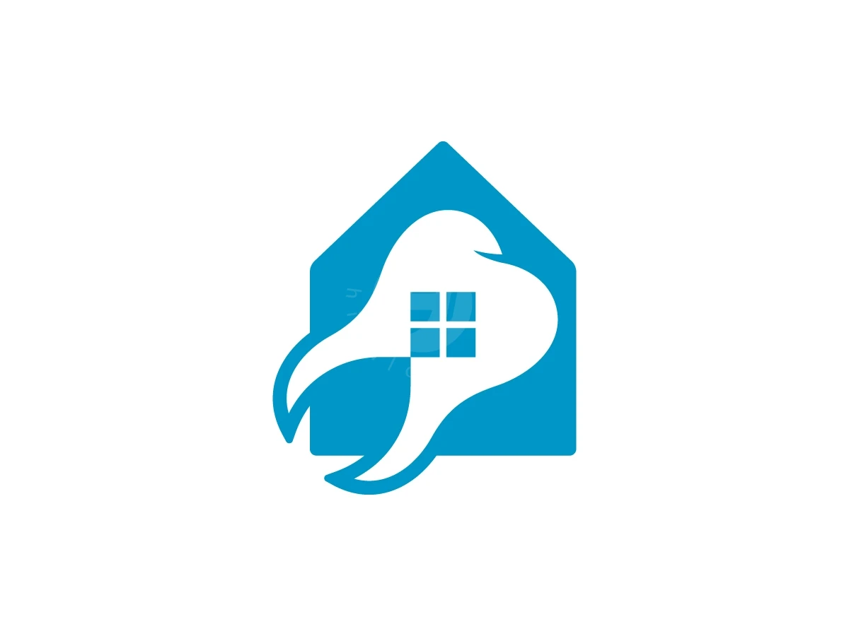 Dental House Logo With A Modern Look - Health Logo design by Muhamad Adek for sale on Highlogo
