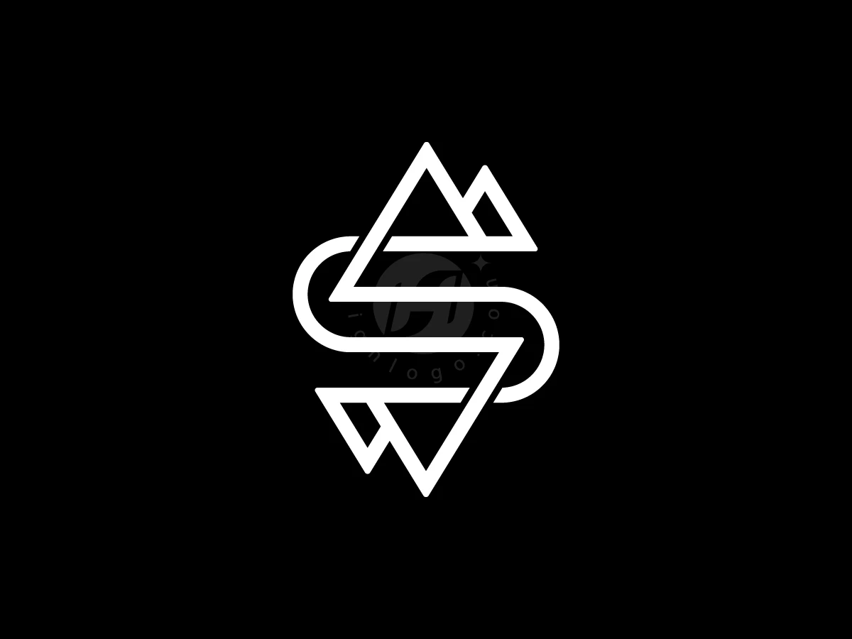 Letter S Mountain Logo With A Modern Look - General Logo design by Muhamad Adek for sale on Highlogo