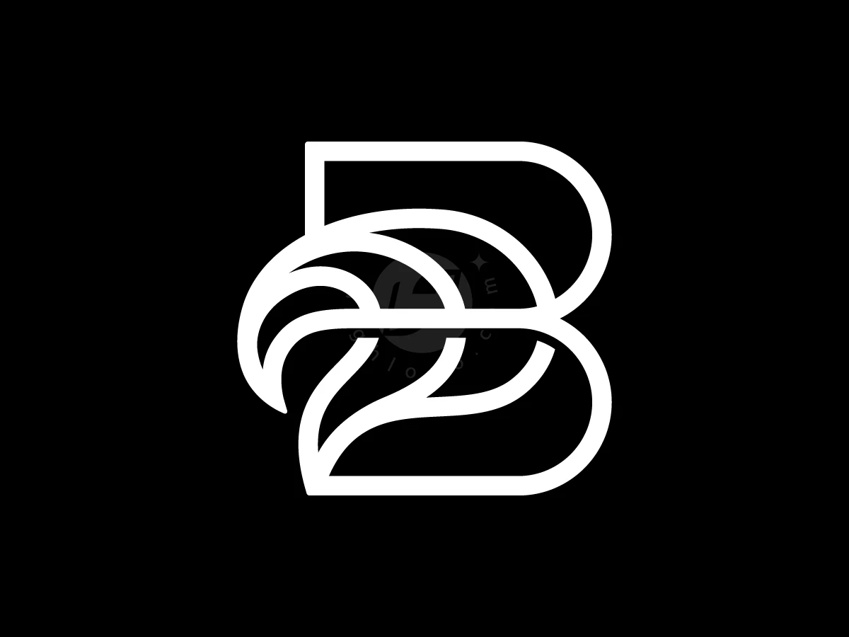 Letter B Brain Logo With A Modern Look - preview 1