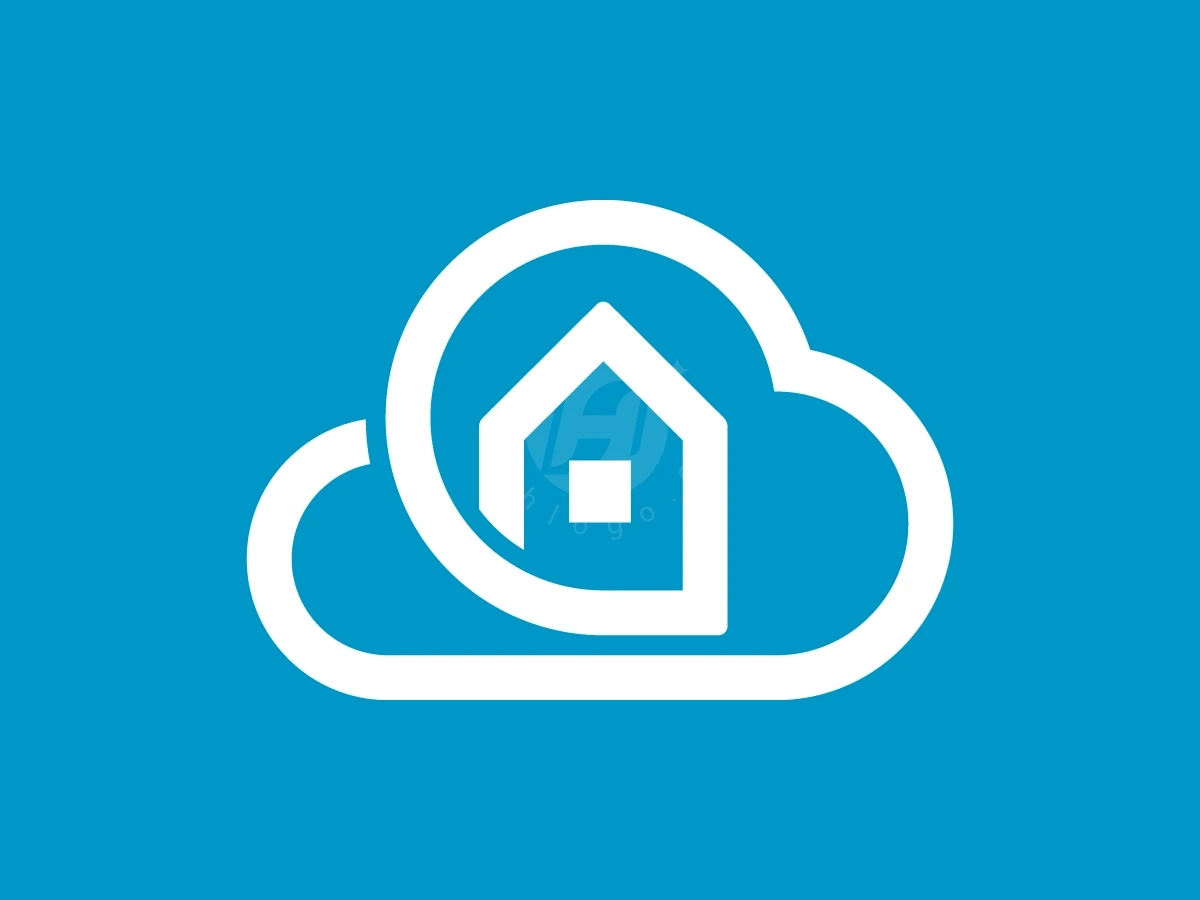 Cloud House Logo With A Modern Look - preview 1