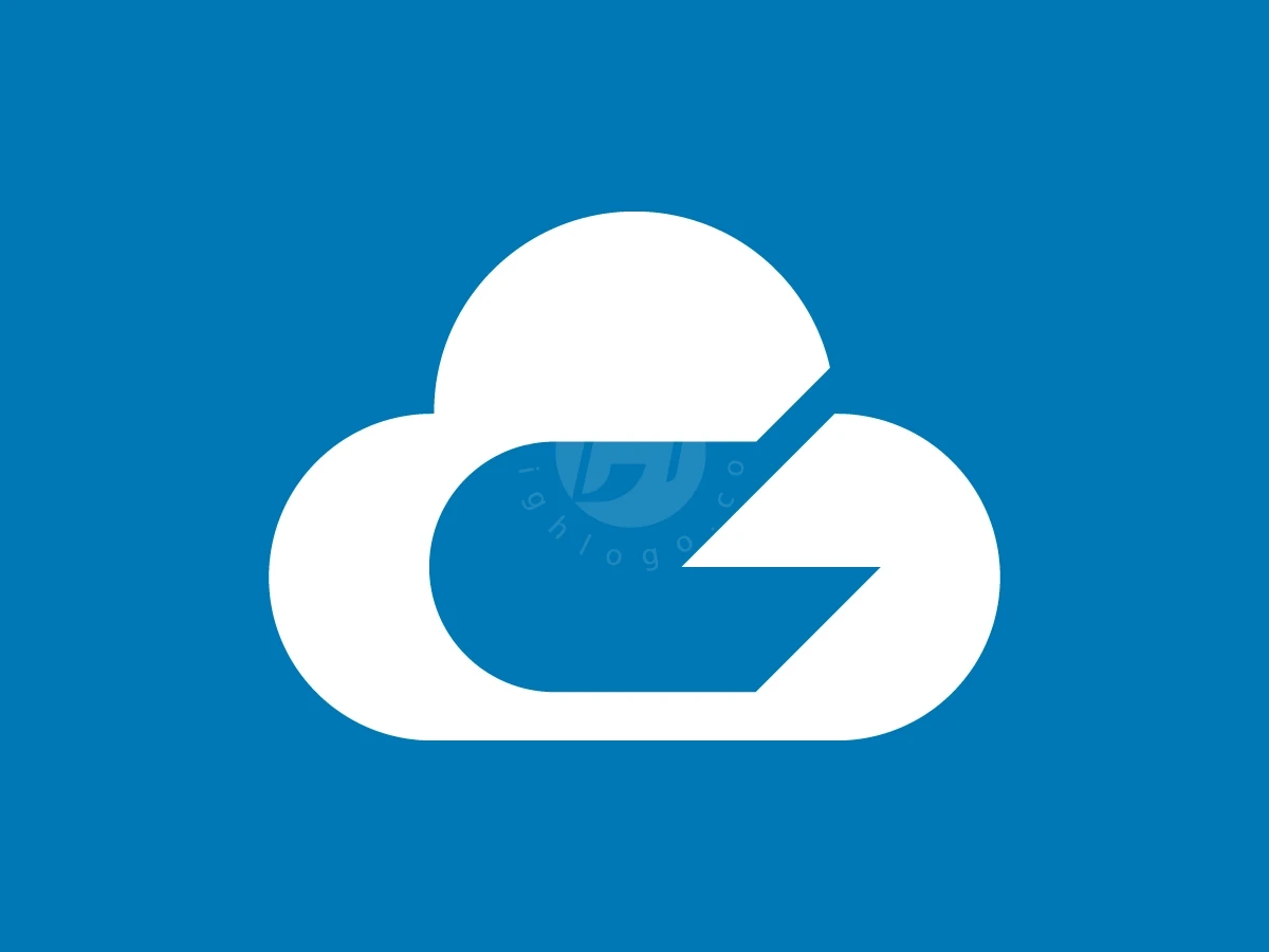 Letter G Cloud Logo With A Modern Look - preview 1