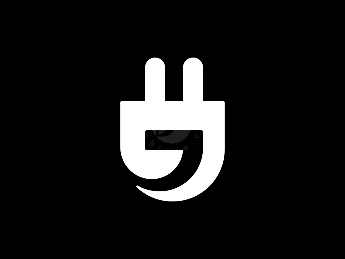 Letter G Plug Logo With A Modern Look - preview 1