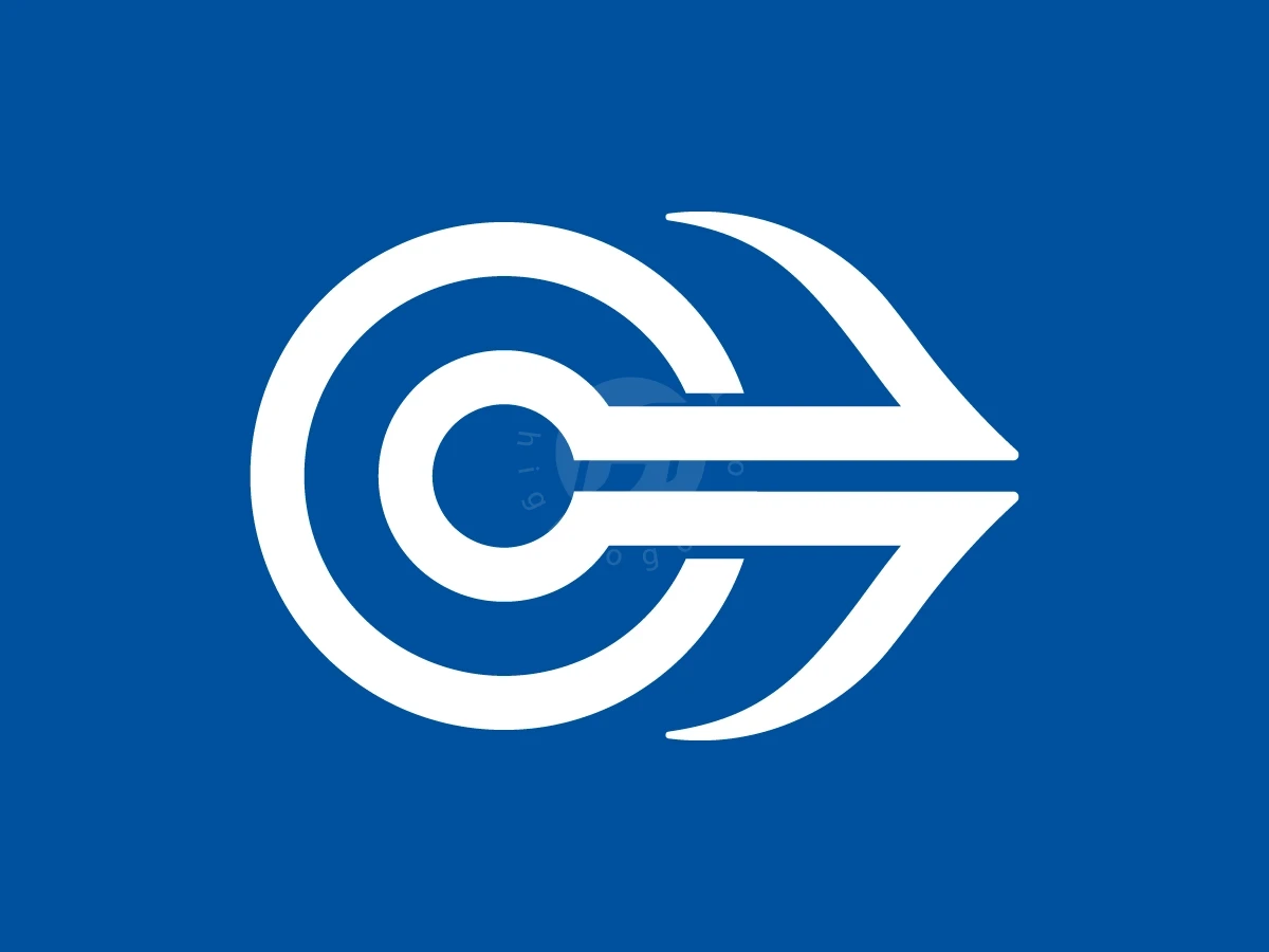 Letter C Anchor Logo With A Modern Look - preview 1