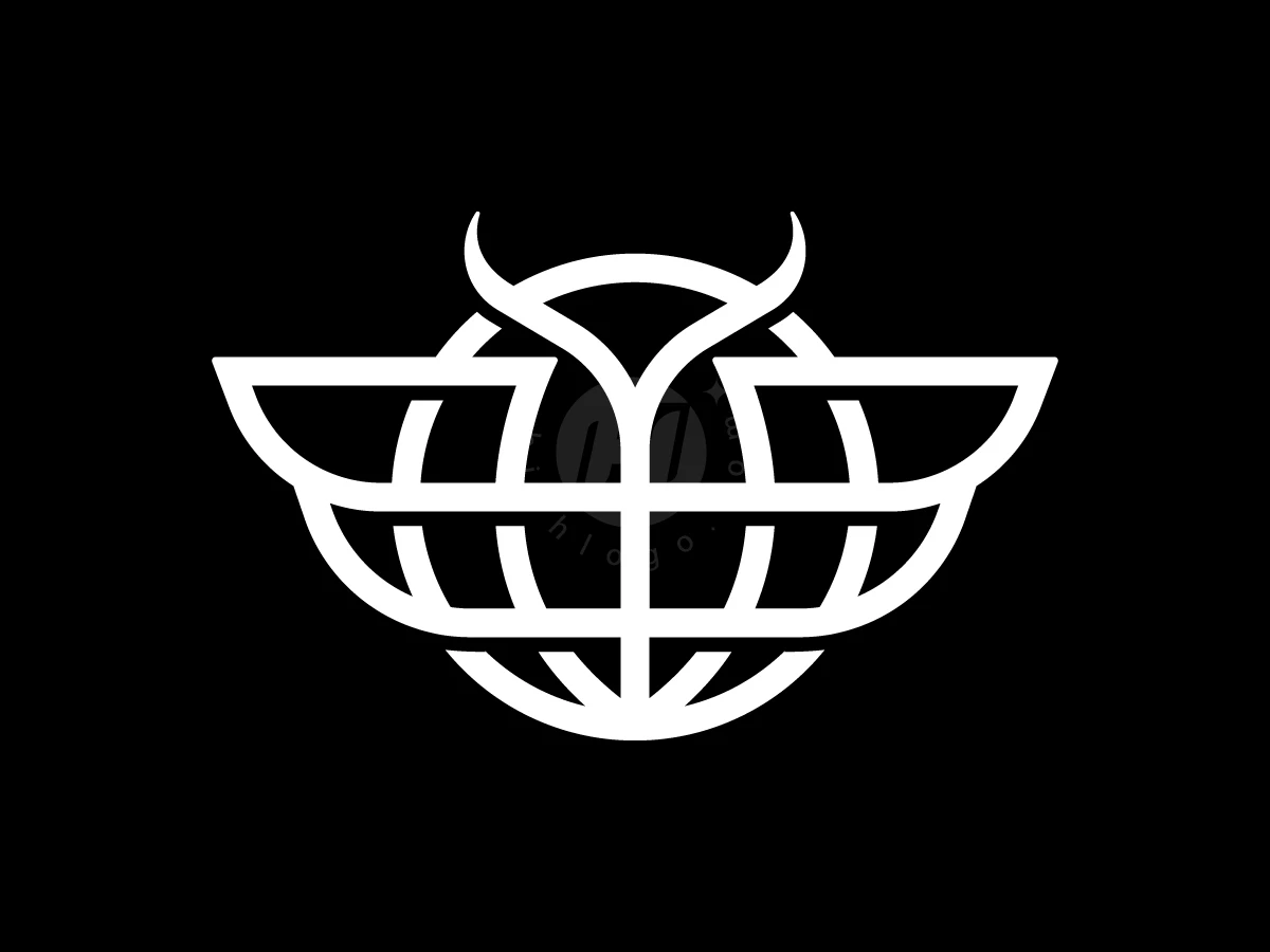 Owl Globe Logo With A Modern Look - Animal Logo design by Muhamad Adek for sale on Highlogo