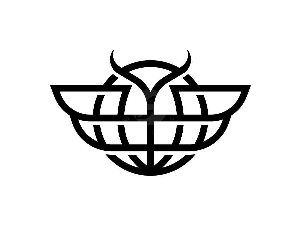 Owl Globe Logo With A Modern Look - preview 1