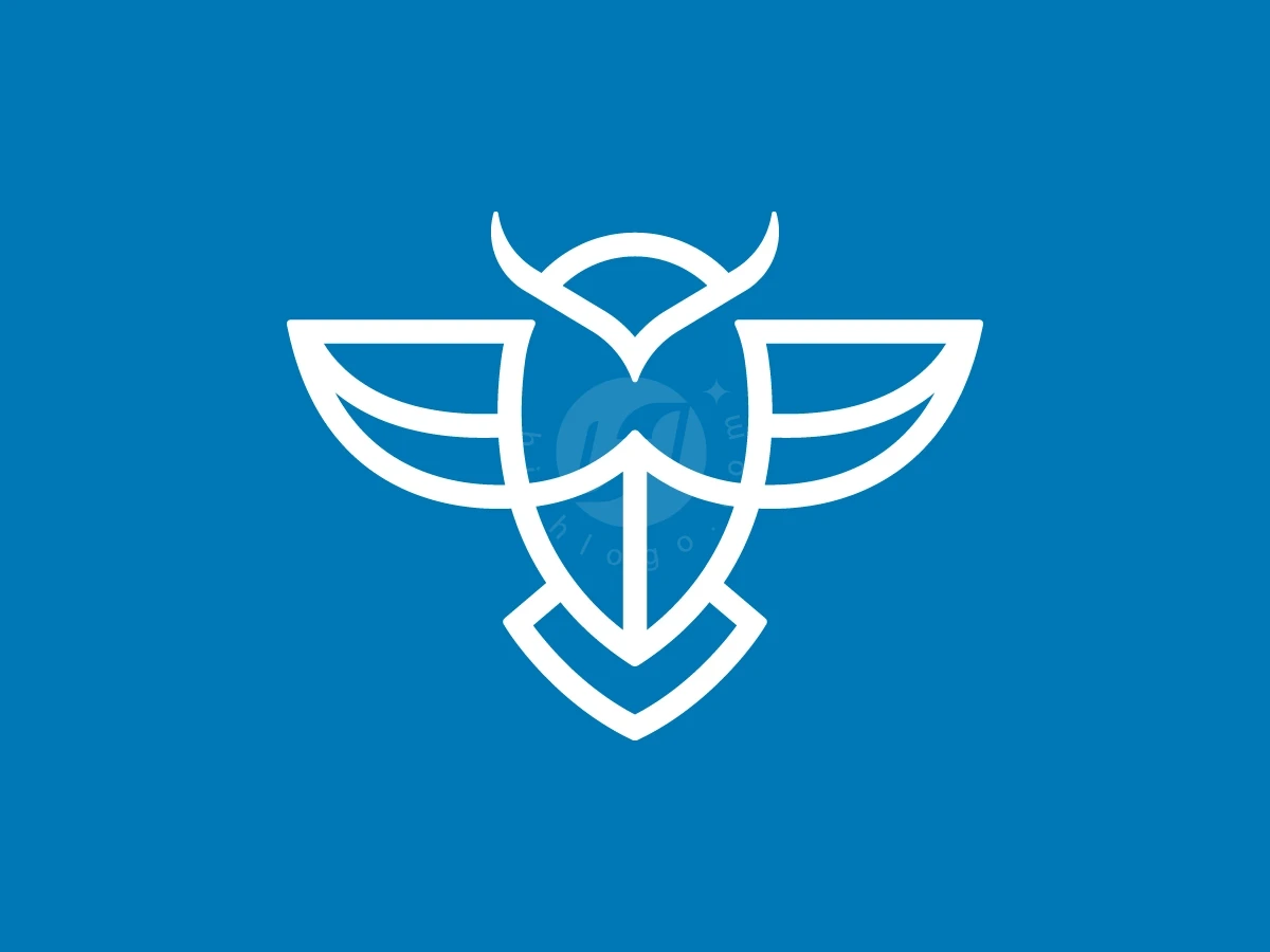 Owl Shield Logo With A Modern Look - preview 1