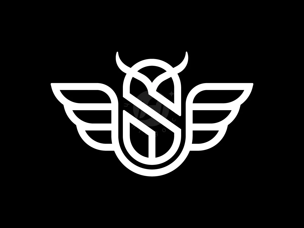 Letter S Owl Logo With A Modern Look - preview 1