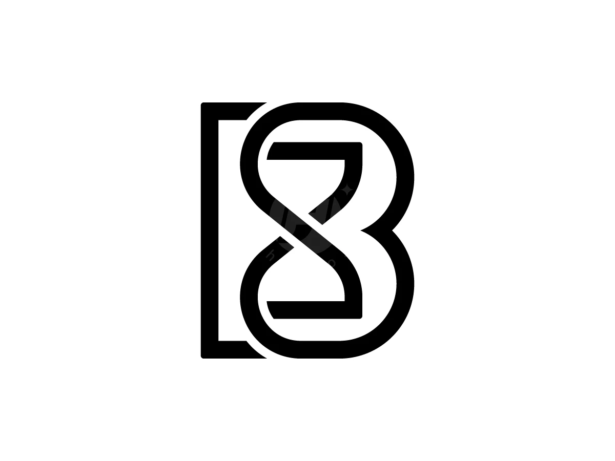 Letter B Hourglass Logo With A Modern Look - General Logo design by Muhamad Adek for sale on Highlogo
