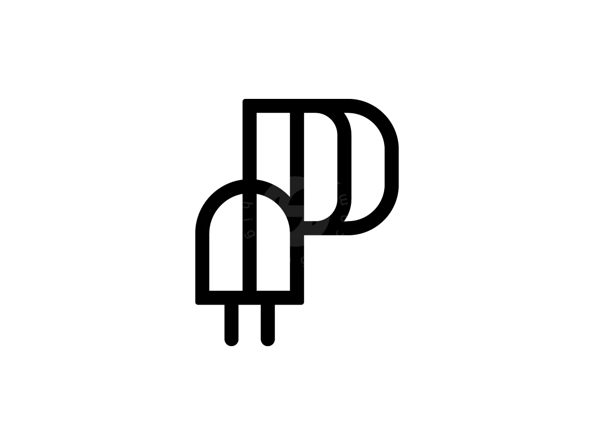 Letter P Plug Logo With A Modern Look - Technology Logo design by Muhamad Adek for sale on Highlogo