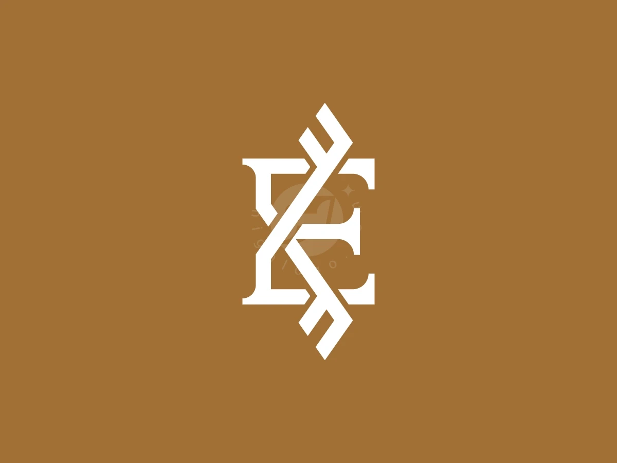Letter E Key Logo With A Modern Look - preview 1