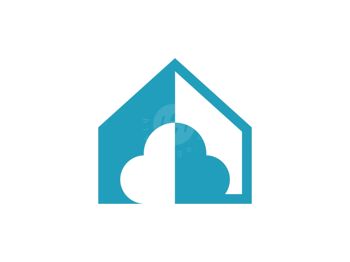 House Cloud Logo With A Modern Look - Technology Logo design by Muhamad Adek for sale on Highlogo