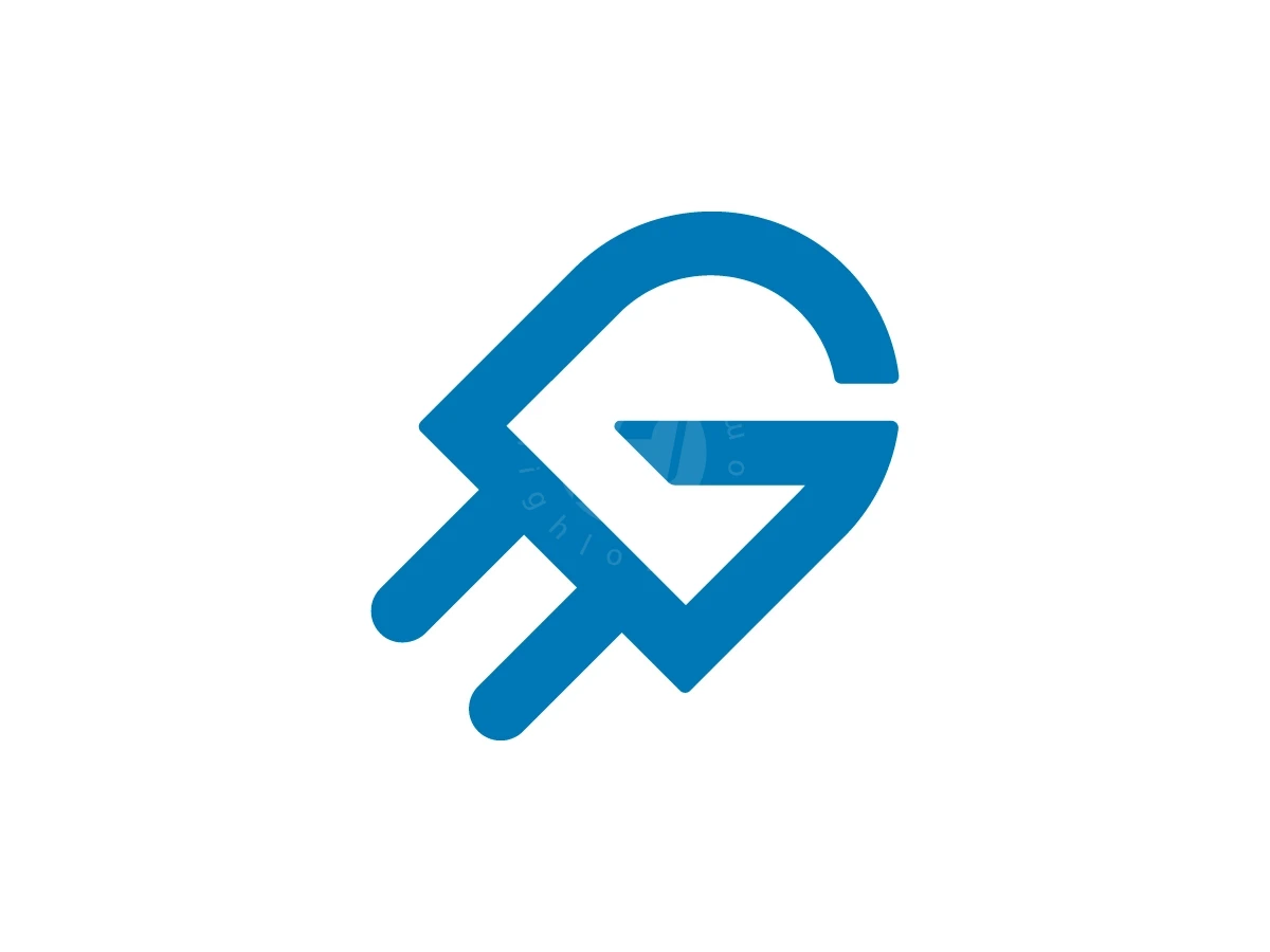 Letter G Plug Logo With A Modern Look - Technology Logo design by Muhamad Adek for sale on Highlogo