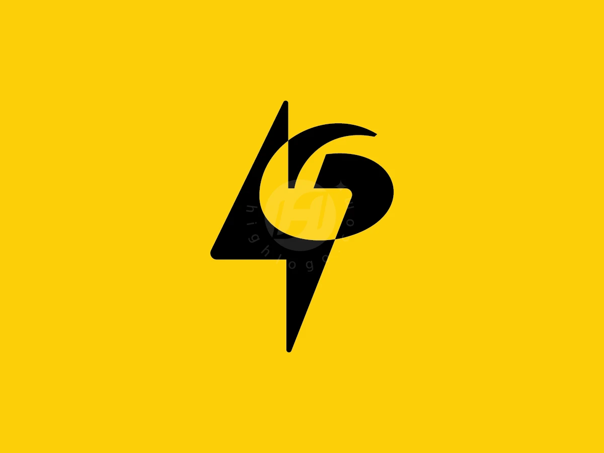 Letter G Bolt Fitness Energy Logo - Monograms Logo design by ions for sale on Highlogo