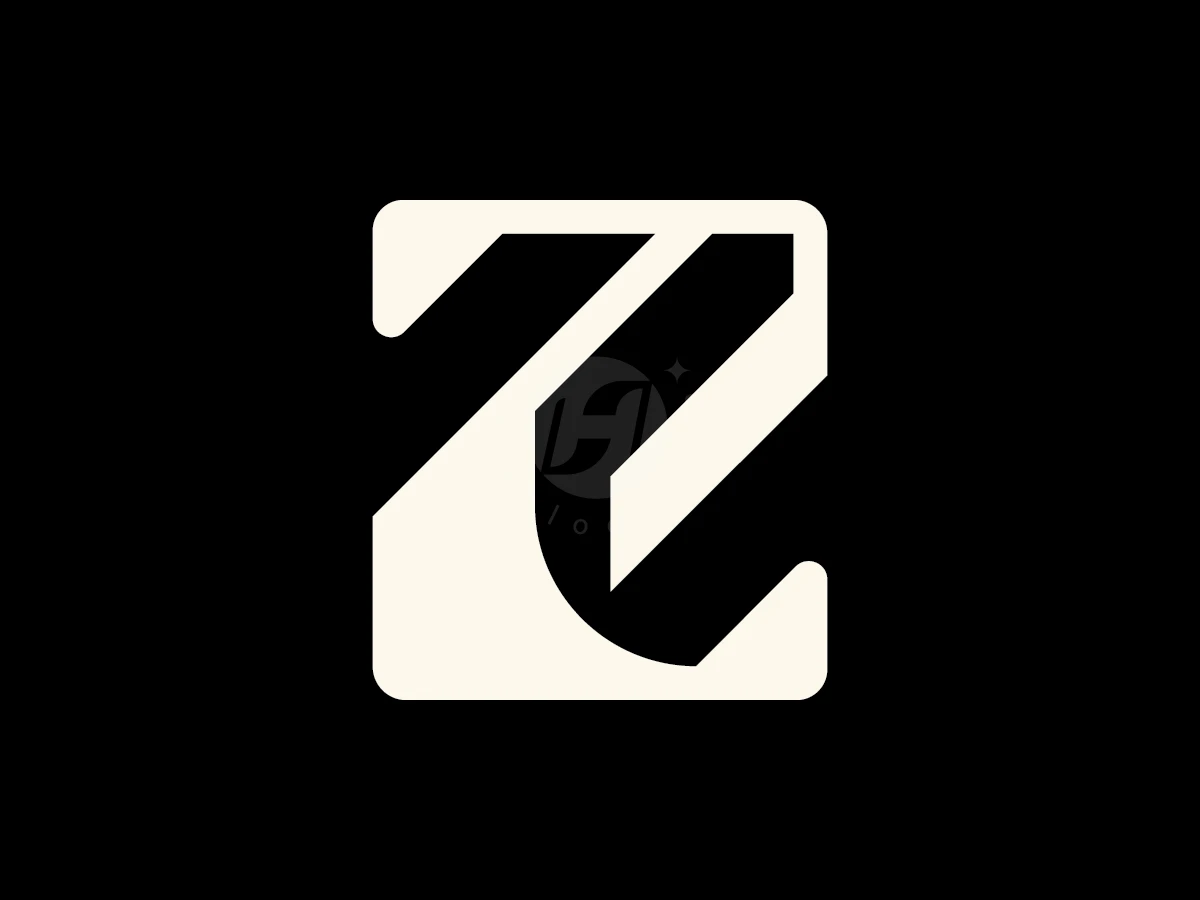 Letter Ze Digital Aesthetic Monogram Logo - Logo Logo design by ions for sale on Highlogo
