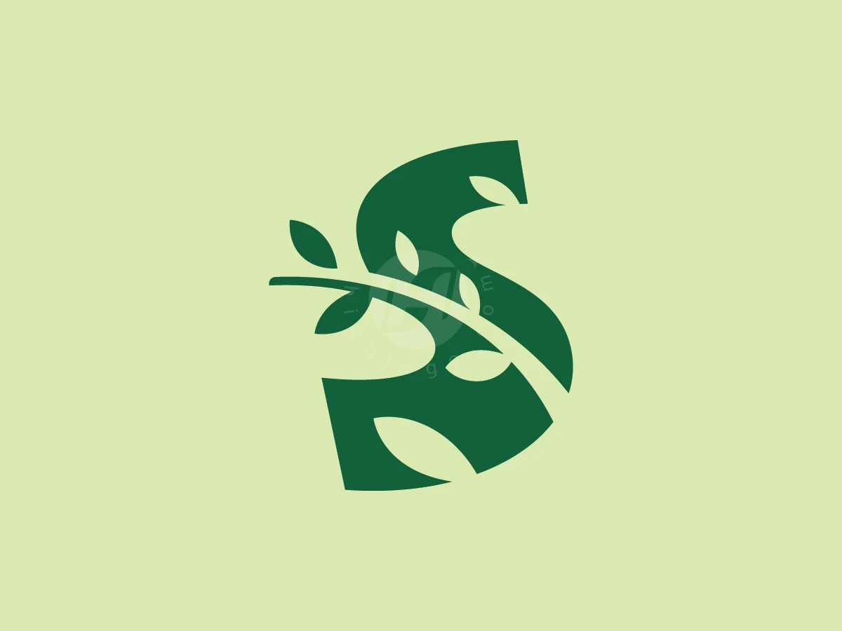 Letter S Modern Eco-Friendly Logo - Beauty Logo design by ions for sale on Highlogo