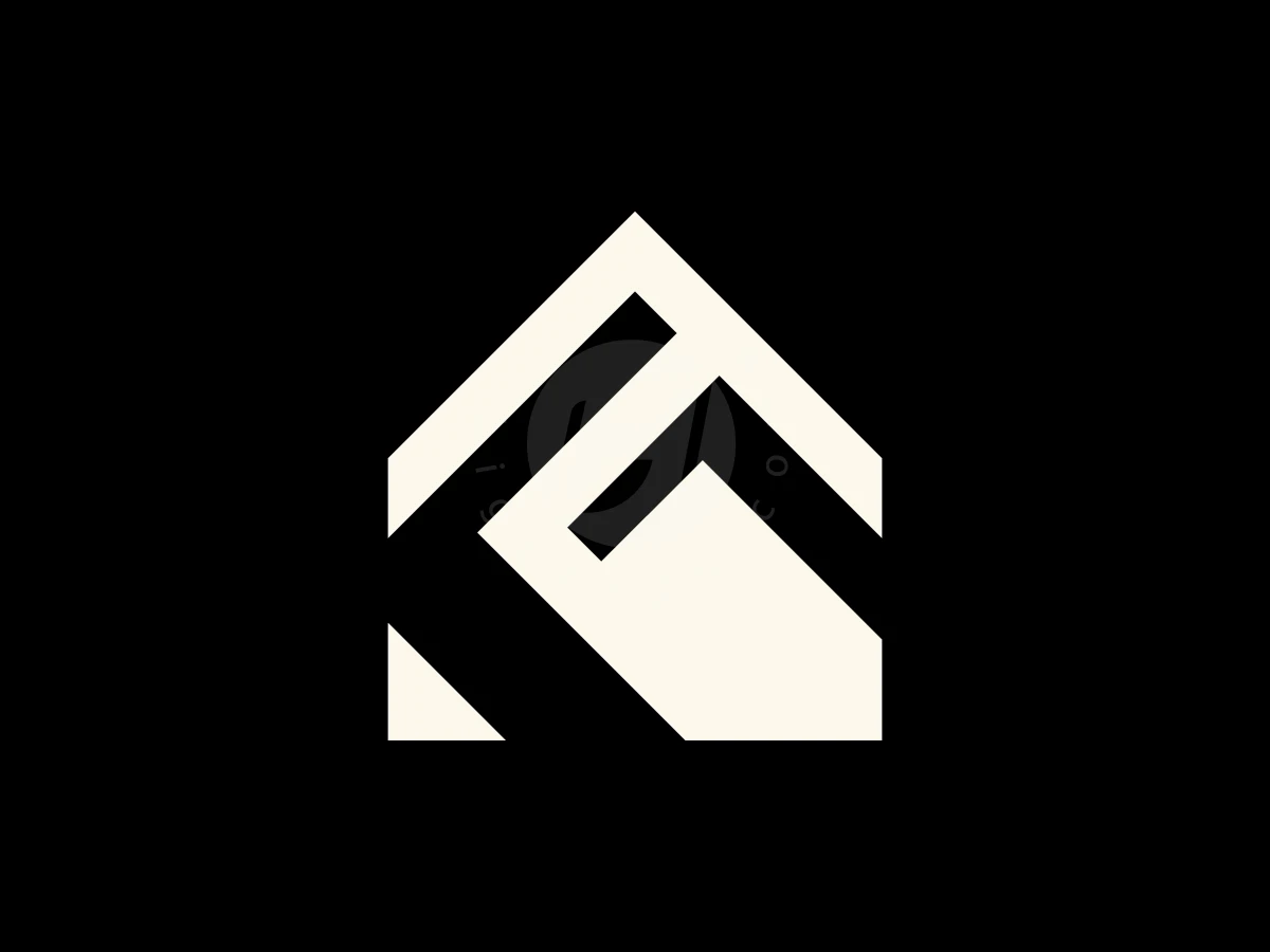 Letter G Construction Geometric Logo - Real Estate Logo design by ions for sale on Highlogo