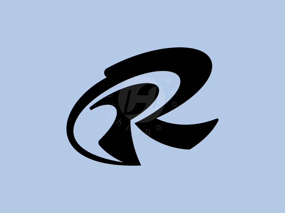 Letter R Aesthetic Unique Logo - Logo Logo design by ions for sale on Highlogo