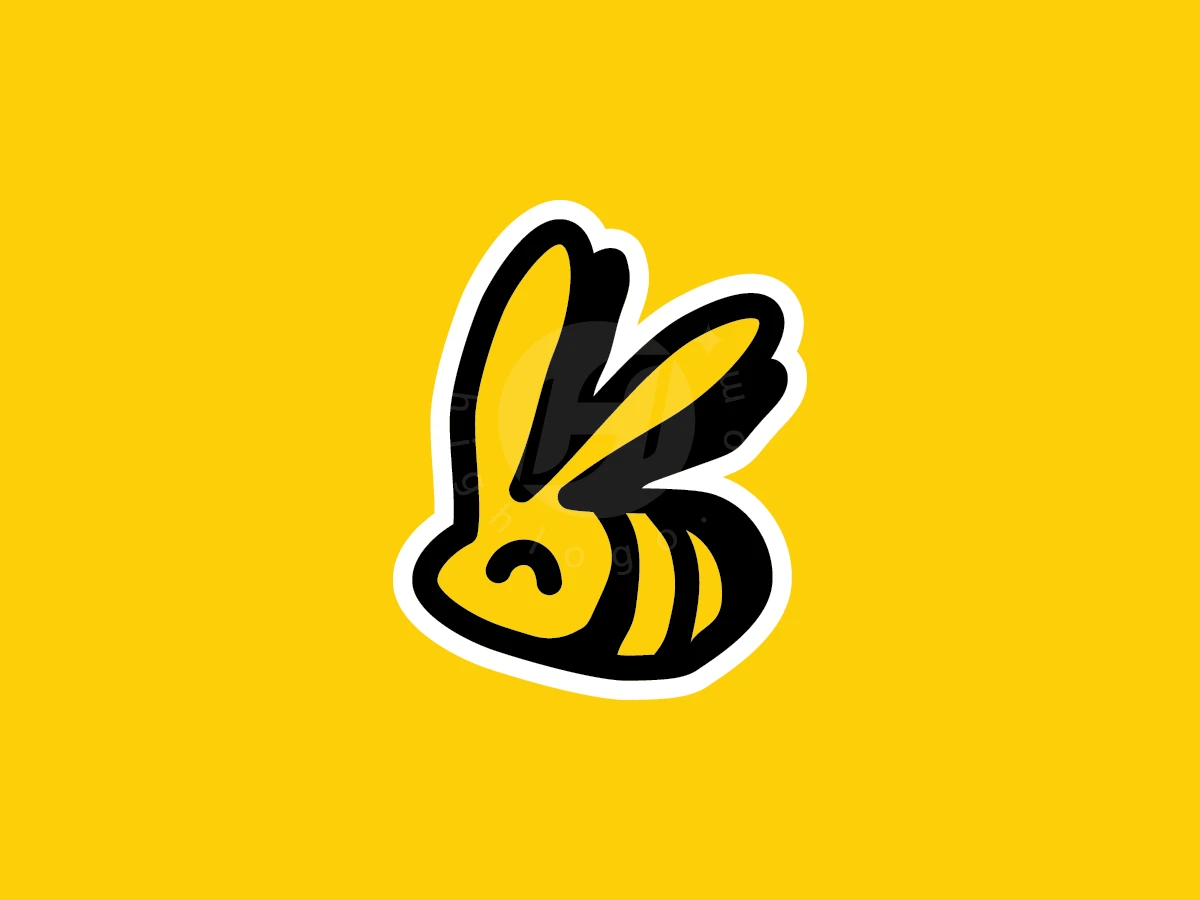 Bee Creative Playful Unique Logo - Animal Logo design by ions for sale on Highlogo