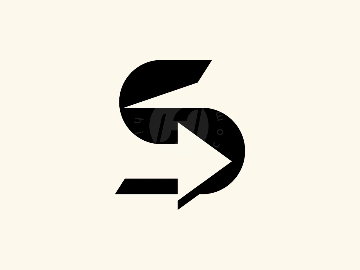 Letter S Arrow Speed System Logo - Logo Logo design by ions for sale on Highlogo
