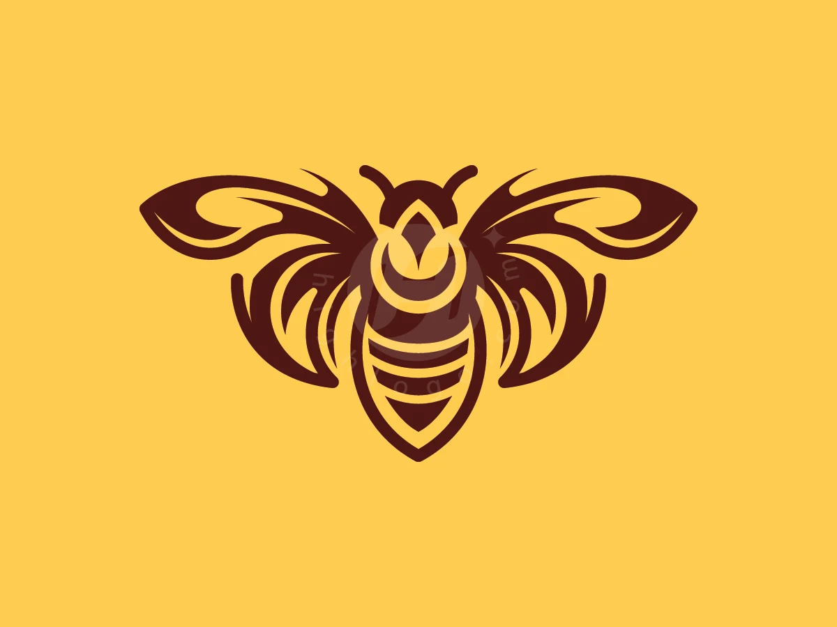 Royal Swirl Bee Venture Logo - Animal Logo design by ions for sale on Highlogo