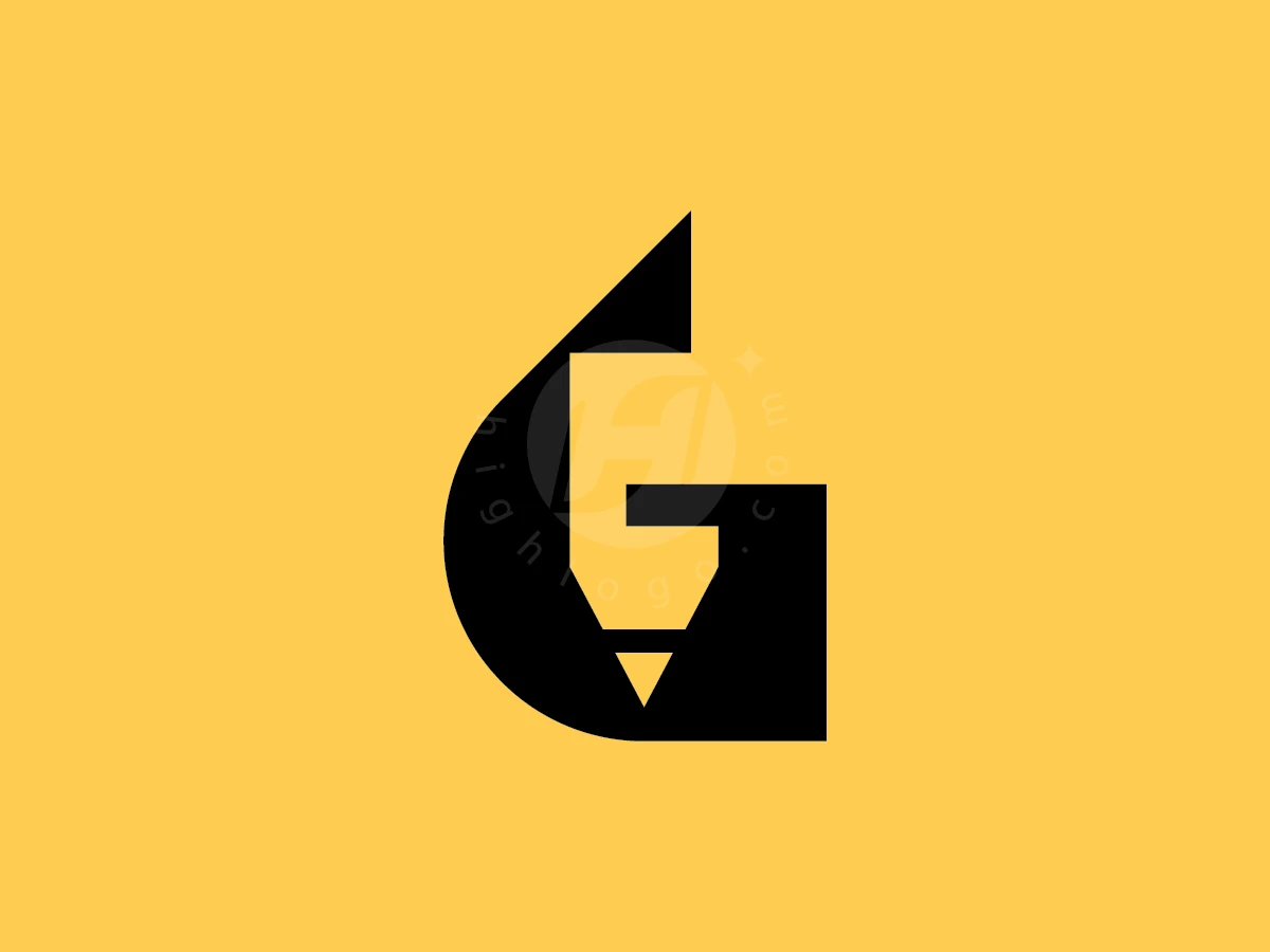 Letter G And Pencil Creative Education Logo - Logo Logo design by ions for sale on Highlogo