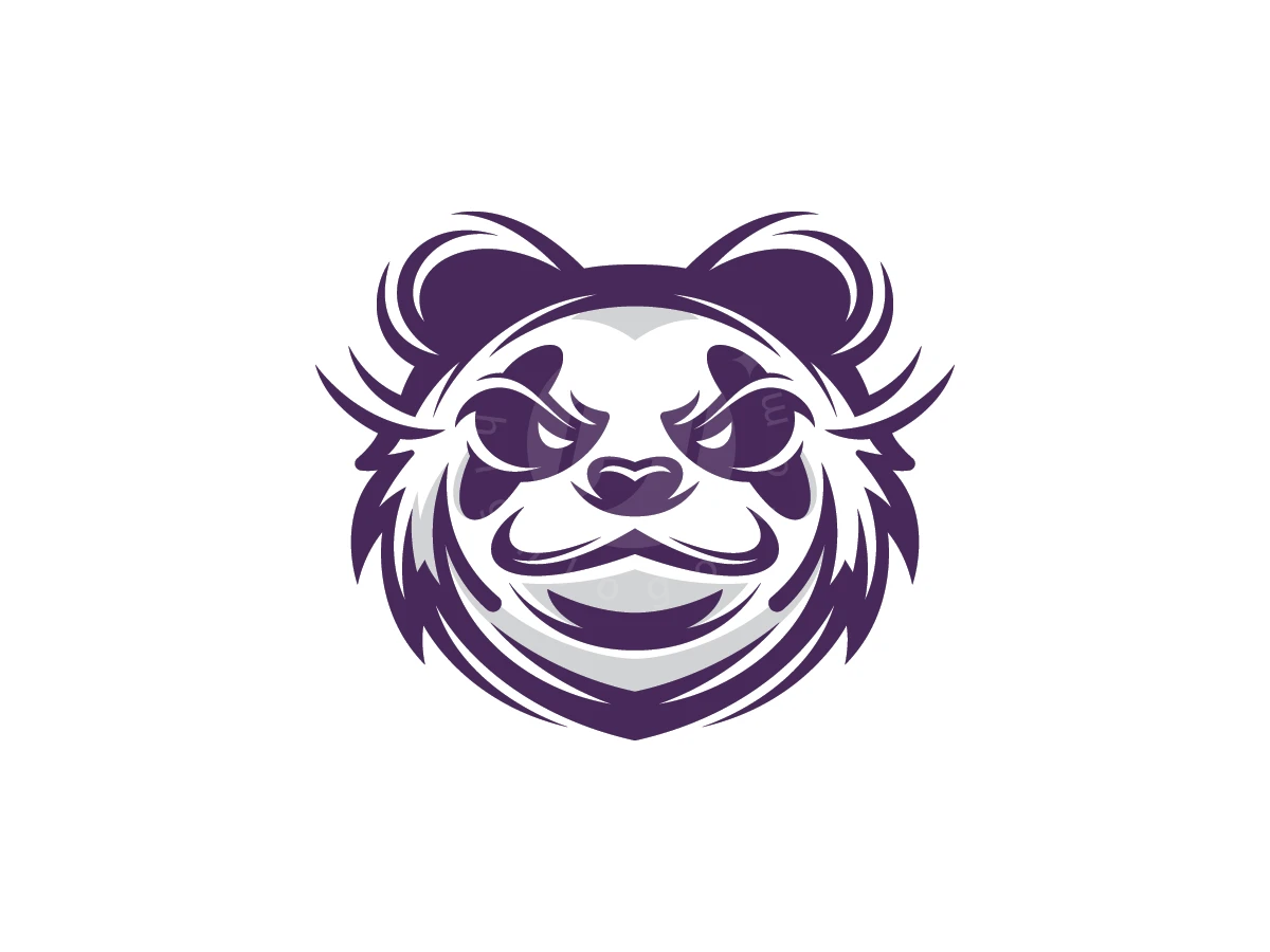 Panda Angry Logo - Animal Logo design by ions for sale on Highlogo