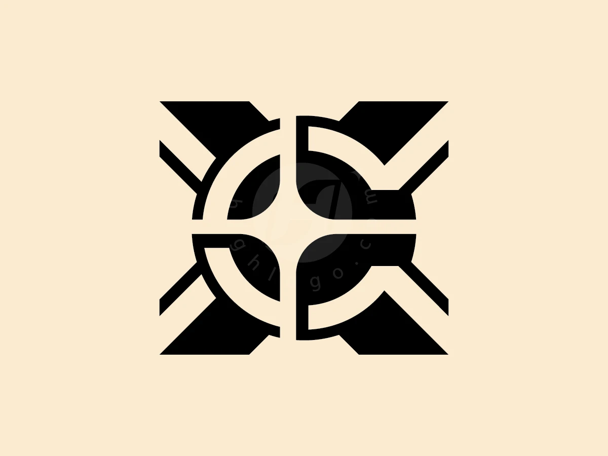 Modern Letter XC Starlight Monogram Logo - Logo Logo design by ions for sale on Highlogo