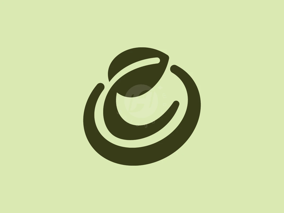 Organic Letter O Leaf Identity Logo - Beauty Logo design by ions for sale on Highlogo
