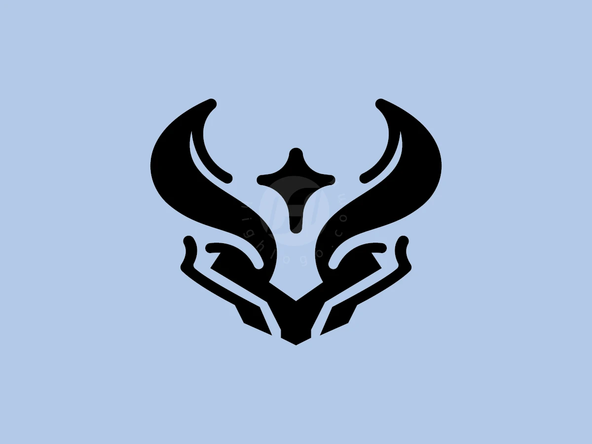 Bull Strength Star Unique Logo - Animal Logo design by ions for sale on Highlogo