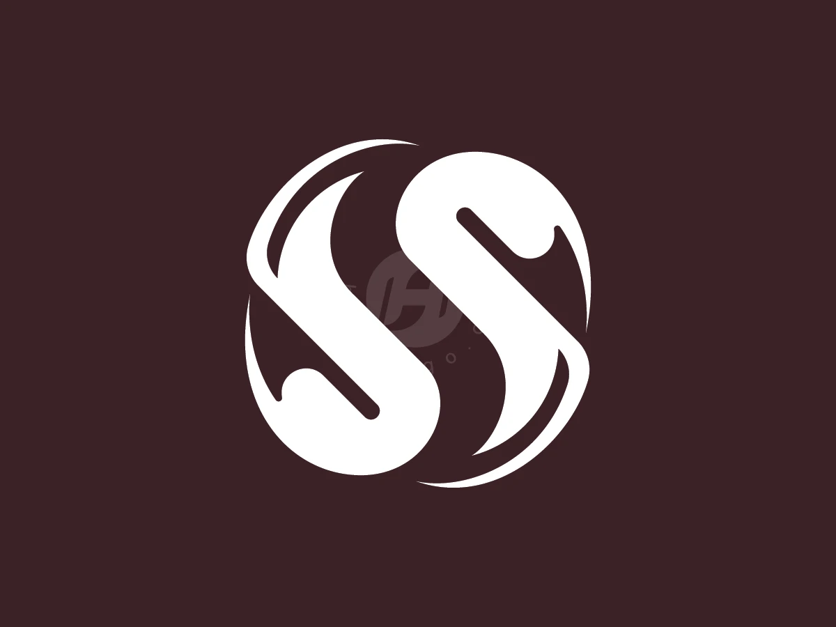 Letter Sj Modern Circular Monogram - Logo Logo design by ions for sale on Highlogo