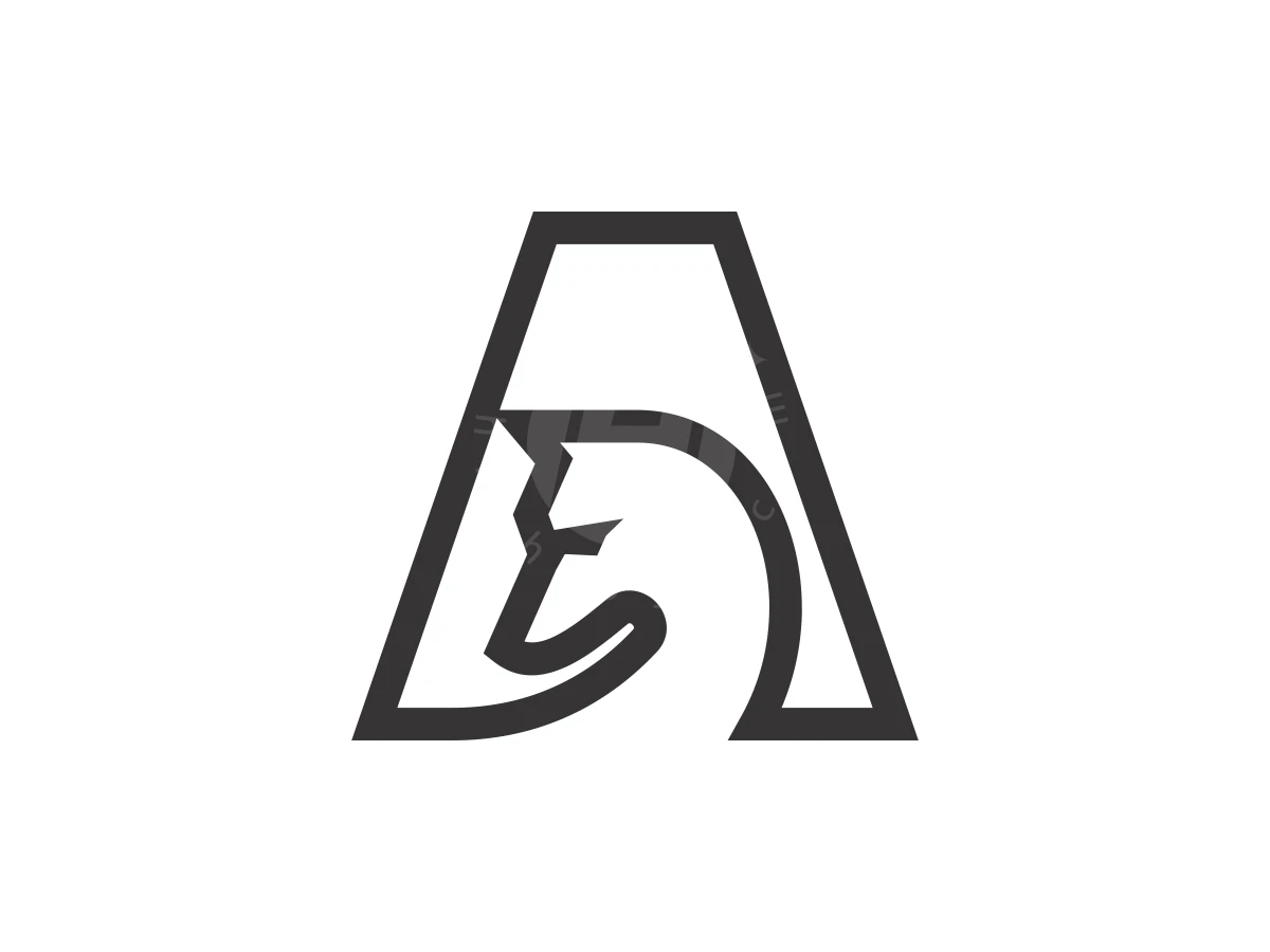 Wolf And Letter A Combined Logo - Logo Logo design by Arsshudsgn for sale on Highlogo