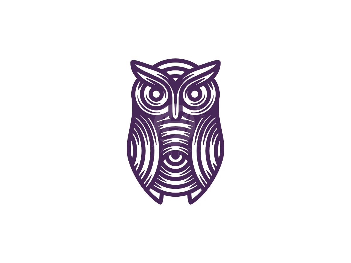 Magnetic Eye Owl Bird Logo - Animal Logo design by Sergey Lobzenko for sale on Highlogo