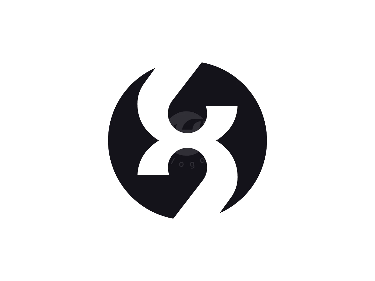 Circle Letter Xs Logo - preview 1