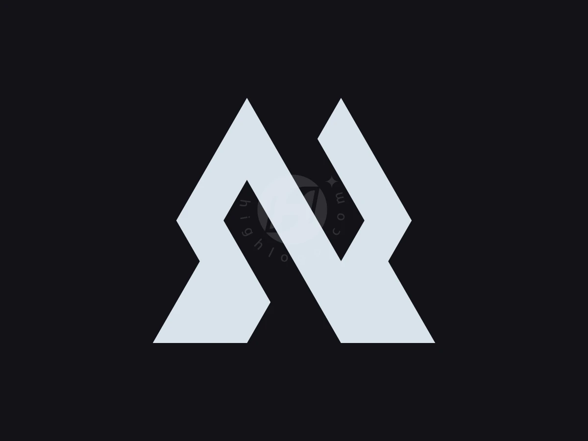 Na Monogram Logo - Logo Logo design by Avarez Studio for sale on Highlogo