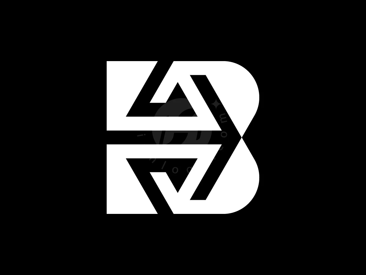 Arrow Letter B Logo - preview 1