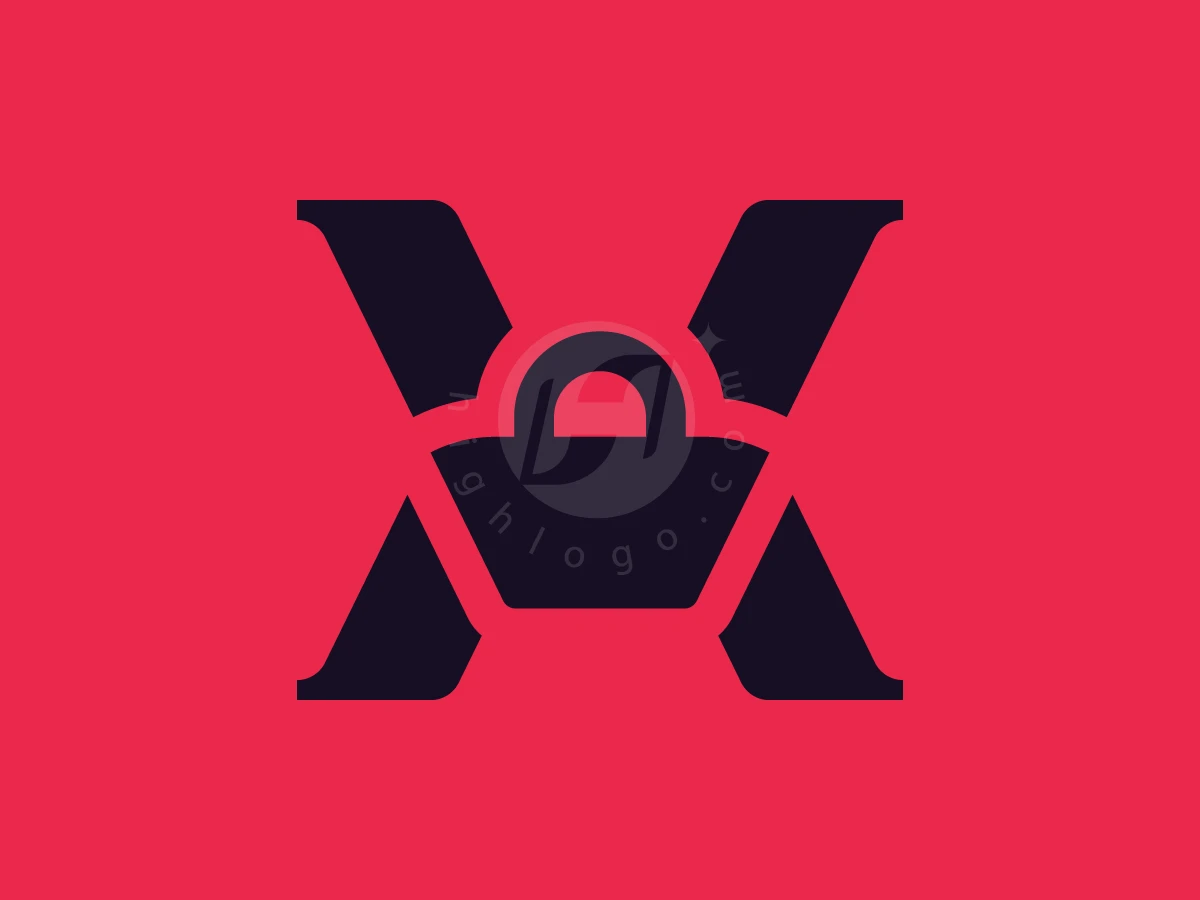 Letter X Bag Logo - preview 1