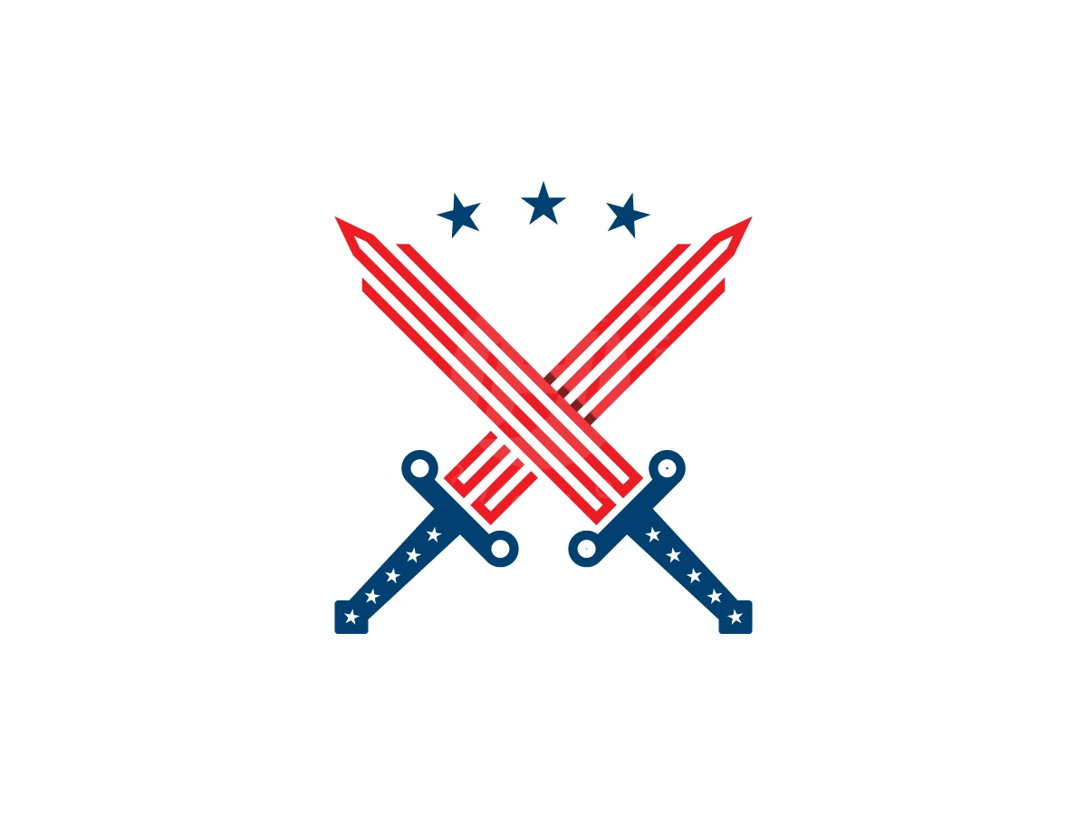 American Sword Logo - Sports Logo design by Avarez Studio for sale on Highlogo