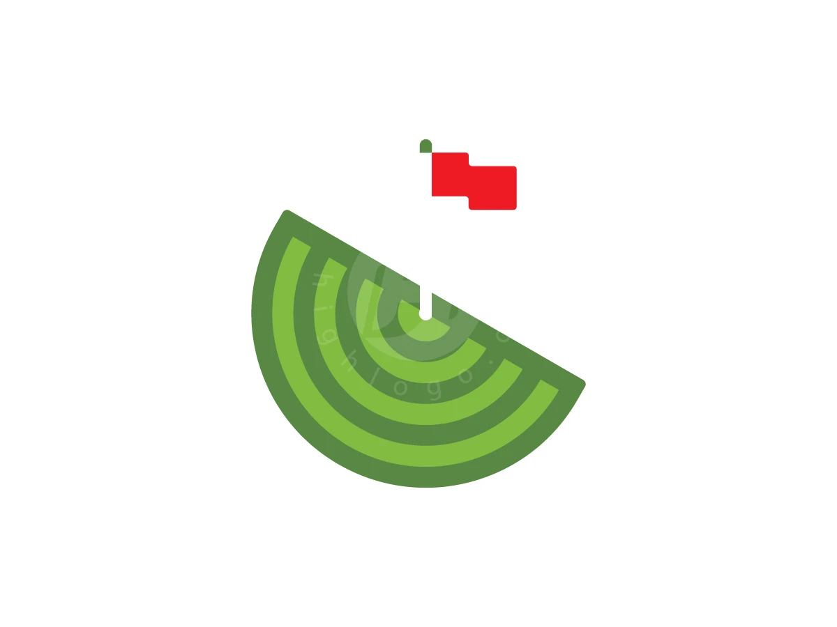 Golf Hole Logo - Sports Logo design by Avarez Studio for sale on Highlogo